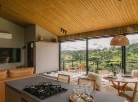 Elegante bangalô de campo 1- Taquaras Huts