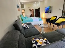 Luxurious, Spacious Studio with Balcony & Rooftop