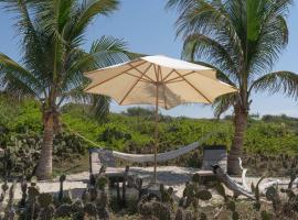 Cabanas Adobe Frente Al Mar，位于埃斯孔迪多港的酒店