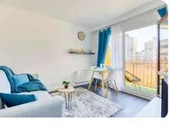 Séjour idéal dans ce cocon calme et cosy