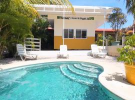 Cabinas El Colibri, Apart Hotel，位于卡里略的酒店