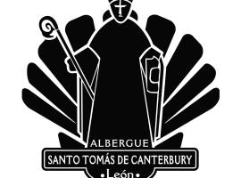 Albergue Santo Tomás de Canterbury，位于莱昂的酒店