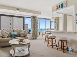 Ocean Front 2 Bedroom Condo at the Capri w Indoor and Outdoor Pool, Tennis Courts, Gym and more!