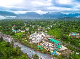 Aachman Riviera Resort Dharamshala- A river facing rooms with balcony