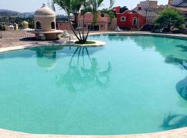 Encantadora Casa con Jacuzzi Privado y Alberca，位于特米斯科的酒店