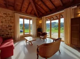 Apartamento en casa de campo Villa Haritza con vistas al mar