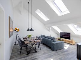 UNiQE I 100qm I 2 Schlafzimmer I Nähe Messe，位于哈尔的酒店