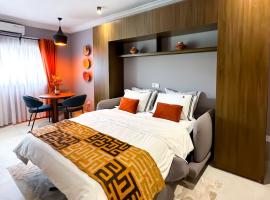 R&eacute;sidence Victorine，位于杜阿拉的带泳池的酒店