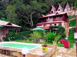 Est&acirc;ncia dos P&aacute;ssaros，位于瓜拉米兰加的山林小屋