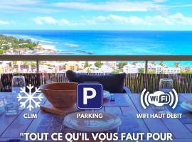 L'horizon - T2 Duplex - Vue mer à 180，位于圣吉尔莱班的酒店