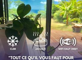 Le Bleu Horizon - T2 - Jacuzzi - Vue mer，位于圣保罗的酒店