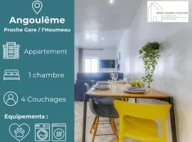 Moderne appartement I Parking prive securise inclus I 1 chambre I Secteur Gare LHoumeau