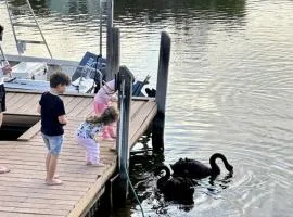 Murray River Family Retreat Jetty Spa Sauna