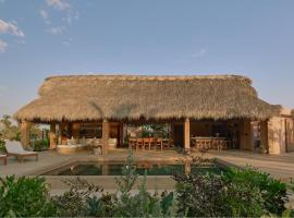 Casa Sicarú - 4 bedroom up to 10 people，位于Tlachicón的酒店