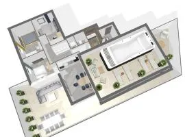Skyline Rooftop Swim Spa