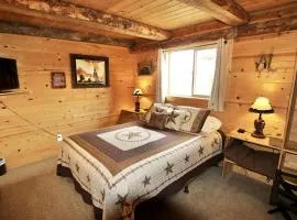 Rustic Cabin Rental with Porch at Foot of Abajo Mountains near Moab, Utah
