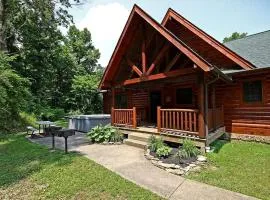 Rural Cabin with Spa Nestled into the Woods in Ohio