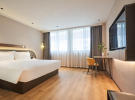 Jinjiang Inn Fuzhou Sanfang Qixiang Shuibu Subway Station Hot Spring Hotel，位于福州的酒店