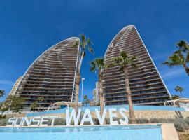 Sunset waves 117 by Alicante Rent，位于贝尼多姆的酒店