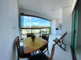 Apto com Varanda Gourmet Pet-Friendly a 1,5km da Praia do Francês