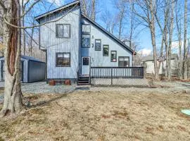 3 Mi to Tobyhanna State Park: Home w/ Serene Deck!