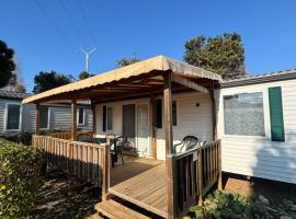 Le Mobil Home chez Cathy - 6pers，位于维克拉加尔迪奥勒的豪华帐篷营地