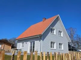 Ferienhaus am See mit Sauna