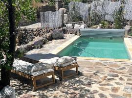 Lilly's Finca - romantischter Rückzugsort - Pool，位于比拉夫洛尔的酒店