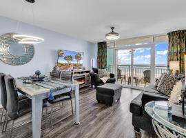 Atlantica Towers - Beach Front Condo w Pools，位于默特尔比奇的酒店
