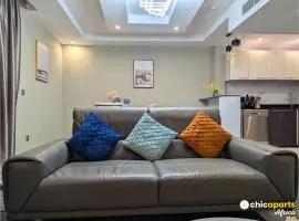 Chic studio with parking near the airport