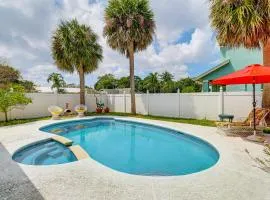 1 Mi to Dtwn Stuart Bright Home with Pool and Spa!