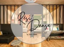 Rési'Danse Piscine Clim Wifi Centre ville 5 pers
