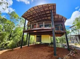 EUROLIE ON HIGH at Kingfisher Bay Fraser Island
