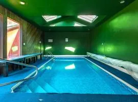Heated Indoor Private Pool Stream Front Game Room