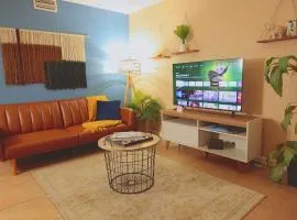Calm Japandi Retreat With Patio, Near Downtown