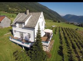 Sognefjorden-Vik i Sogn，位于Brekka的酒店