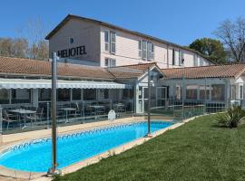 Hotel & Restaurant Heliotel，位于蒙费列叙尔莱的酒店