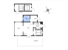 Nature-Rich 60S Holiday Home By Isefjord