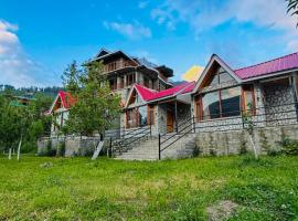 Kahaani - Private Chalet with Bonfire and Apple Orchard，位于Jagatsukh的酒店