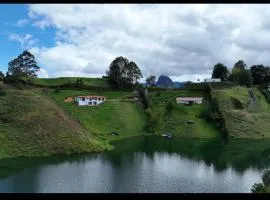 Espectacular vista a la represa el peñol