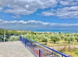 VILLA BLUE COCOON - Chrani Messinia Peloponnese- Rooftop sea view 550 m from beach next to Kalamata Koroni Costa Navarino