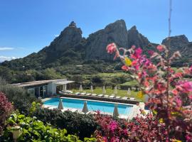 les chalets de la Residence A Santa Trinita，位于博尼法乔的木屋