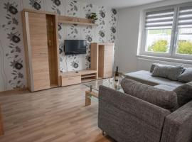 Ferienwohnung zum Schlossblick，位于沃尔肯施泰因的酒店