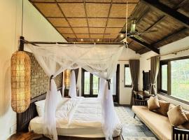 PU LUONG BOUTIQUE GARDEN，位于Pu Luong的带泳池的酒店