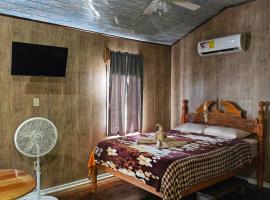 Hibiscus Cabin with AC at Freshwater Creek Cabanas