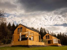 Henry Domki - prywatna sauna i jacuzzi，位于耶维克的酒店