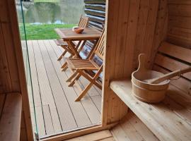 Koča ob ribniku，位于Ponikva的木屋