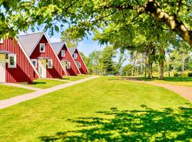 Borstahusen Campingresort，位于兰斯克鲁纳的酒店