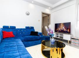 Cozy 1BR Condo Kilimani Nairobi with city views，位于内罗毕的分契式公寓