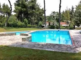 Sani Villa Suave with pool